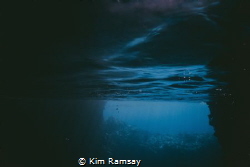 The stillness of Swallows Cave - Tonga by Kim Ramsay 